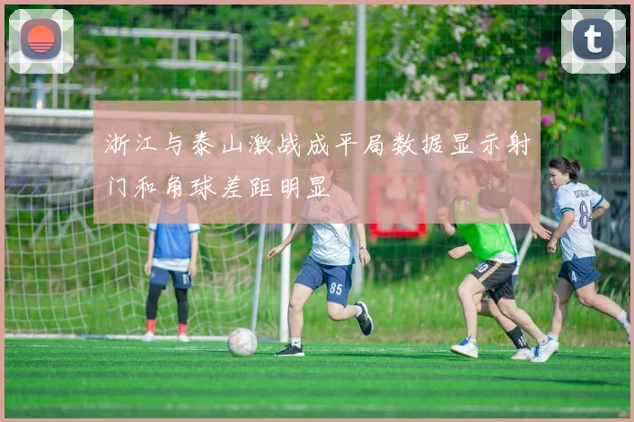 浙江与泰山激战成平局数据显示射门和角球差距明显